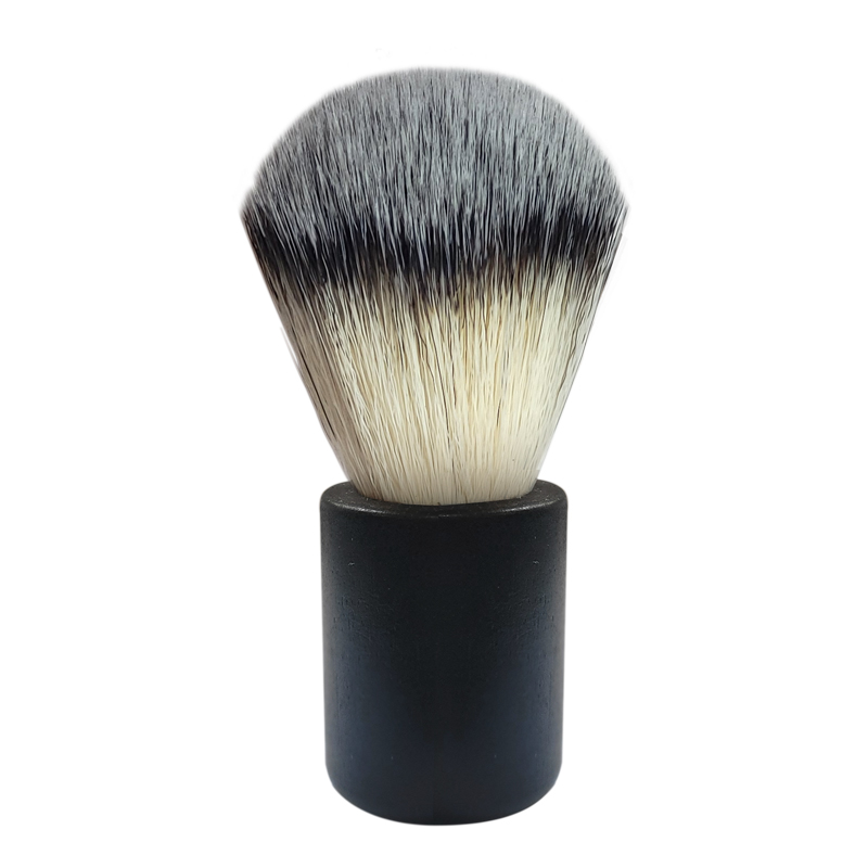 STROPT Ebonised Sapelle Shaving Brush with Silvertip Fibre Bristles