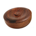 Taylor of Old Bond Street Sandalwood Shaving Soap in Acacia Wood Bowl